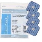 ELECTRODE DURA-STICK PLUS SNAPS CARRE 5 X 5 CM - LE SACHET DE 4